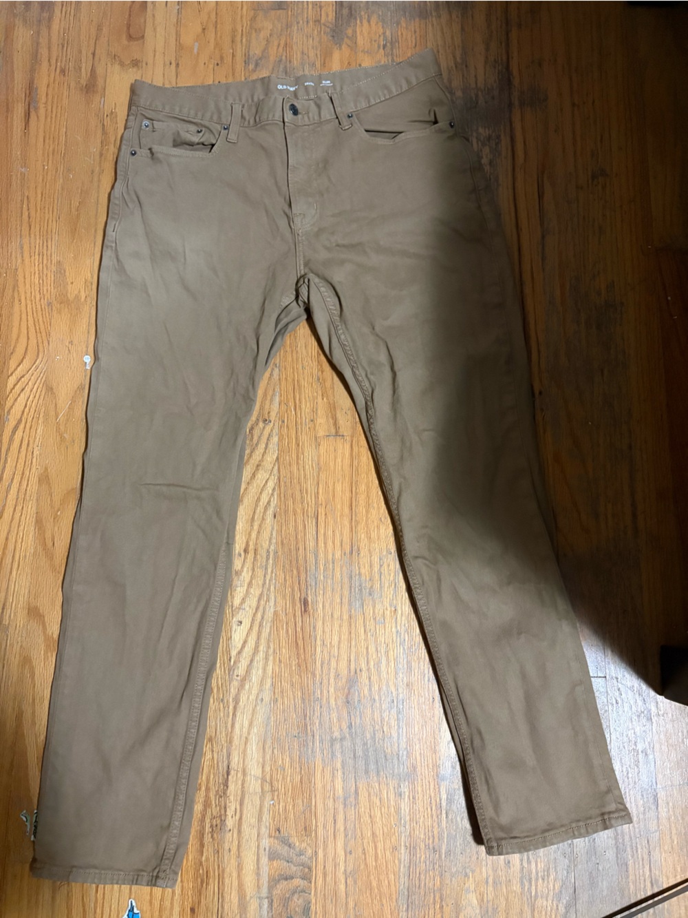 Old navy slim tan jeans